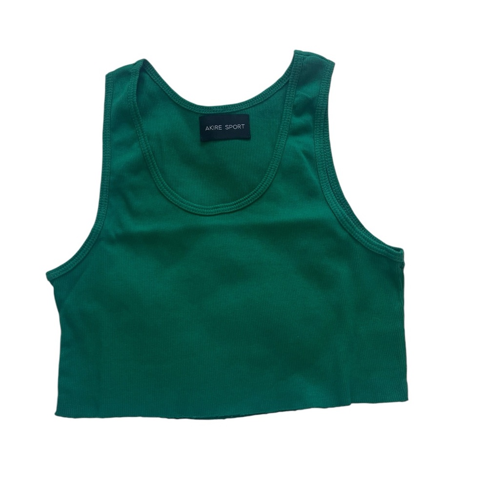 Akire Sport The Perfect Tank green SMALL NWT
